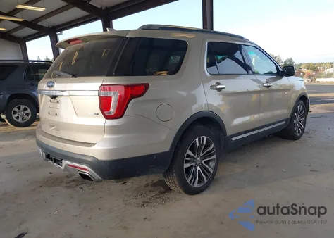 2017 Ford Explorer Platinum from USA, damaged, VIN 1FM5K8HTXHGD64678